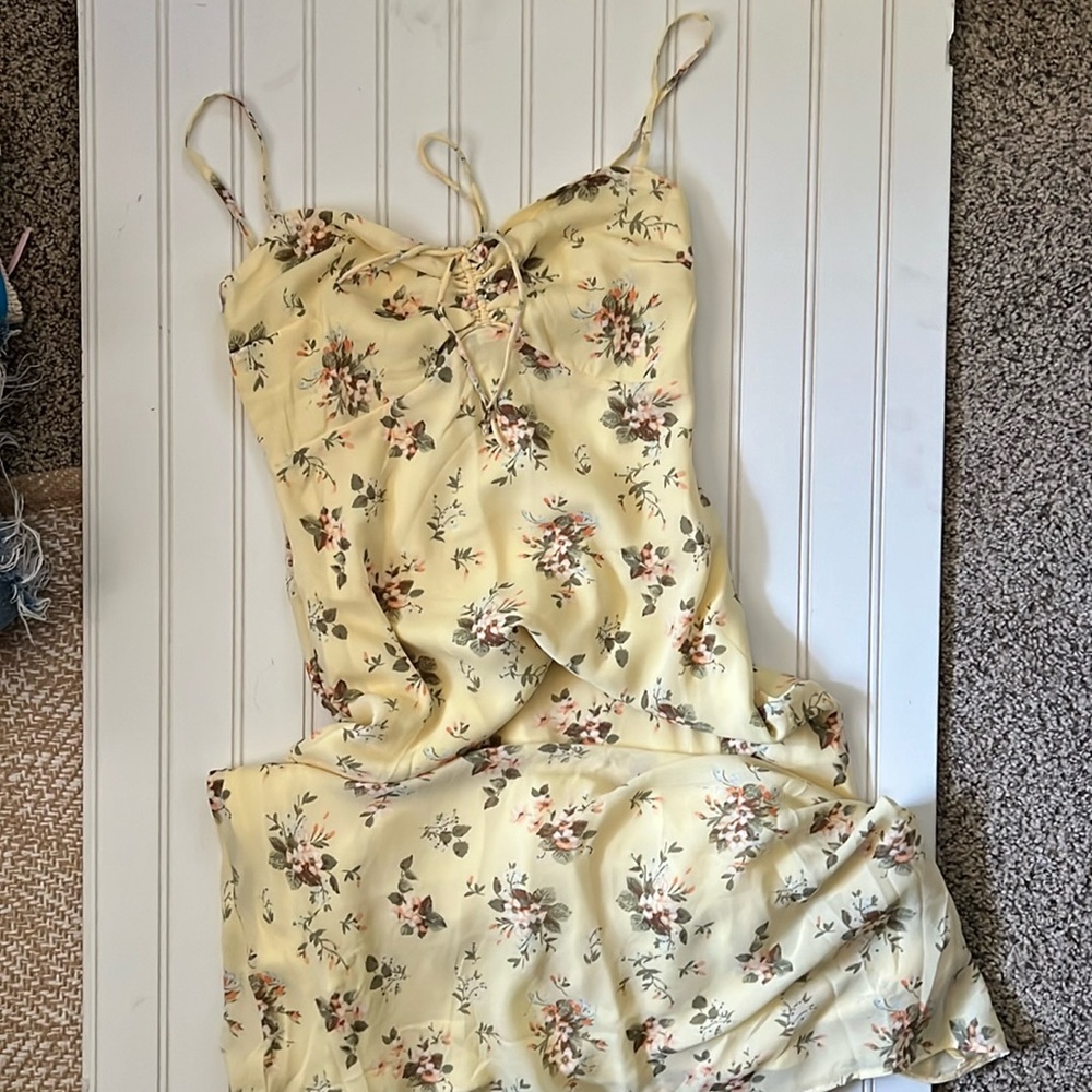 Abercrombie Summer Maxi slip dress, size Small